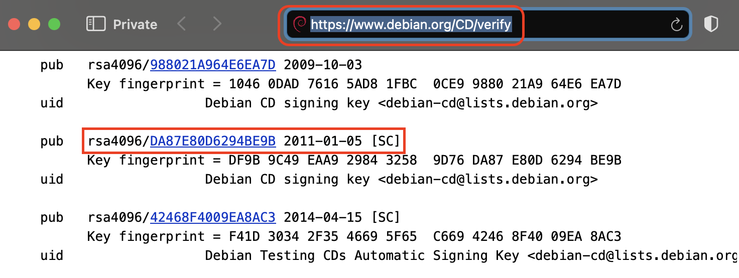 debian keys